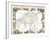 Map of Asia, 1786-Louis-Charles Desnos-Framed Giclee Print