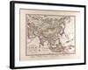 Map of Asia, 1872-null-Framed Giclee Print