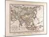 Map of Asia, 1872-null-Mounted Giclee Print