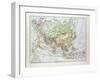 Map of Asia 1899-null-Framed Giclee Print