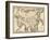 Map of Asia, c.1839-Samuel Augustus Mitchell-Framed Art Print