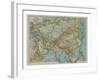 Map of Asia, c1910-Gull Engraving Company-Framed Giclee Print