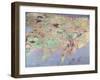 Map of Asia, from the 'Sala Del Mappamondo'-Antonio Giovanni de Varese-Framed Giclee Print