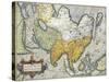 Map of Asia, from Theatrum Orbis Terrarum by Abraham Ortelius, 1528-1598, Antwerp, 1570-null-Stretched Canvas