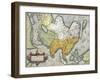 Map of Asia, from Theatrum Orbis Terrarum by Abraham Ortelius, 1528-1598, Antwerp, 1570-null-Framed Giclee Print