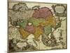 Map of Asia, Nuremberg, circa 1730-Johann Baptista Homann-Mounted Giclee Print