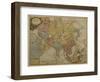 Map of Asia, Published in 1700, Paris-Guillaume Delisle-Framed Giclee Print