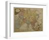 Map of Asia, Published in 1700, Paris-Guillaume Delisle-Framed Giclee Print