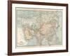 Map of Asia, with Special Reference to Siberia and Central Asia-Encyclopaedia Britannica-Framed Art Print