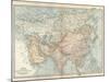 Map of Asia, with Special Reference to Siberia and Central Asia-Encyclopaedia Britannica-Mounted Art Print