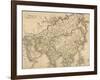 Map of Asia-null-Framed Photographic Print