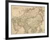 Map of Asia-null-Framed Photographic Print