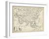 Map of Asia-T. Jeffreys-Framed Art Print