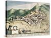 Map of Assisi from Theatrum Civitatum Et Admirandorum Italiae-Joan Blaeu-Stretched Canvas