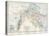 Map of Assyria, Armenia, Syria and the adjacent lands-Philip Richard Morris-Stretched Canvas