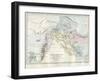 Map of Assyria, Armenia, Syria and the adjacent lands-Philip Richard Morris-Framed Giclee Print