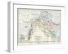 Map of Assyria, Armenia, Syria and the adjacent lands-Philip Richard Morris-Framed Giclee Print