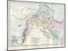 Map of Assyria, Armenia, Syria and the adjacent lands-Philip Richard Morris-Mounted Giclee Print