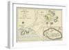 Map of Athens and its Vicinity; the Acropolis-null-Framed Giclee Print