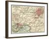 Map of Athens (C. 1900), Maps-Encyclopaedia Britannica-Framed Art Print