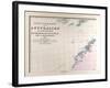 Map of Australia, 1872-null-Framed Giclee Print