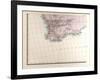 Map of Australia, 1872-null-Framed Giclee Print