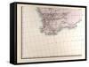 Map of Australia, 1872-null-Framed Stretched Canvas