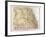 Map of Australia, 1872-null-Framed Giclee Print