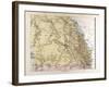 Map of Australia, 1872-null-Framed Giclee Print