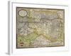 Map of Austria, from Theatrum Orbis Terrarum-null-Framed Giclee Print