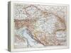 Map of Austria-Hungary 1899-null-Stretched Canvas