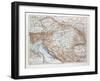 Map of Austria-Hungary 1899-null-Framed Giclee Print