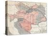 Map of Austria-Hungary in 1878-null-Stretched Canvas