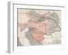 Map of Austria-Hungary in 1878-null-Framed Giclee Print