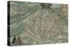 Map of Avignon, from Civitates Orbis Terrarum by Georg Braun-Joris Hoefnagel-Stretched Canvas