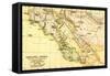 Map of Babylon, Assyria, Media and Susiana, Countries of the Jewish Captivities. from the Holy…-null-Framed Stretched Canvas