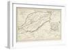 Map of Bagnocavallo, Province of Ravenna, Italy, 1850-null-Framed Giclee Print