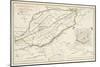 Map of Bagnocavallo, Province of Ravenna, Italy, 1850-null-Mounted Giclee Print