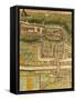 Map of Bar-Le-Duc from Civitates Orbis Terrarum-null-Framed Stretched Canvas