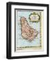 Map of Barbados, C1758-null-Framed Giclee Print