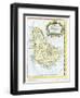 Map of Barbados, C1764-null-Framed Premium Giclee Print