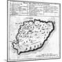 Map of Barbados-French School-Mounted Giclee Print
