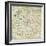 Map Of Bath-B. Donne-Framed Giclee Print