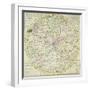 Map Of Bath-B. Donne-Framed Giclee Print