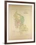 Map of Belfort-null-Framed Giclee Print