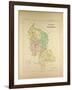 Map of Belfort-null-Framed Giclee Print