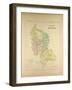 Map of Belfort-null-Framed Giclee Print