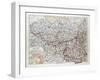 Map of Belgium 1899-null-Framed Giclee Print