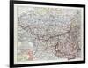 Map of Belgium 1899-null-Framed Giclee Print