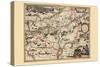 Map of Belgium & Namur-Pieter Van der Keere-Stretched Canvas